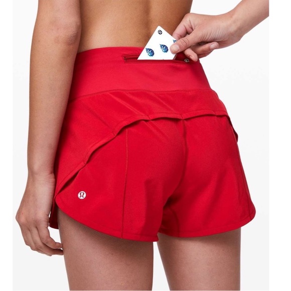 lululemon athletica Pants - Lululemon Speed Up Short Long *4" Updated Fit
Flamenco Red Shorts Women’s 4 Tall